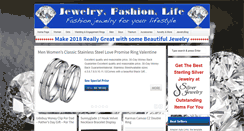 Desktop Screenshot of jewelryfashionlife.com